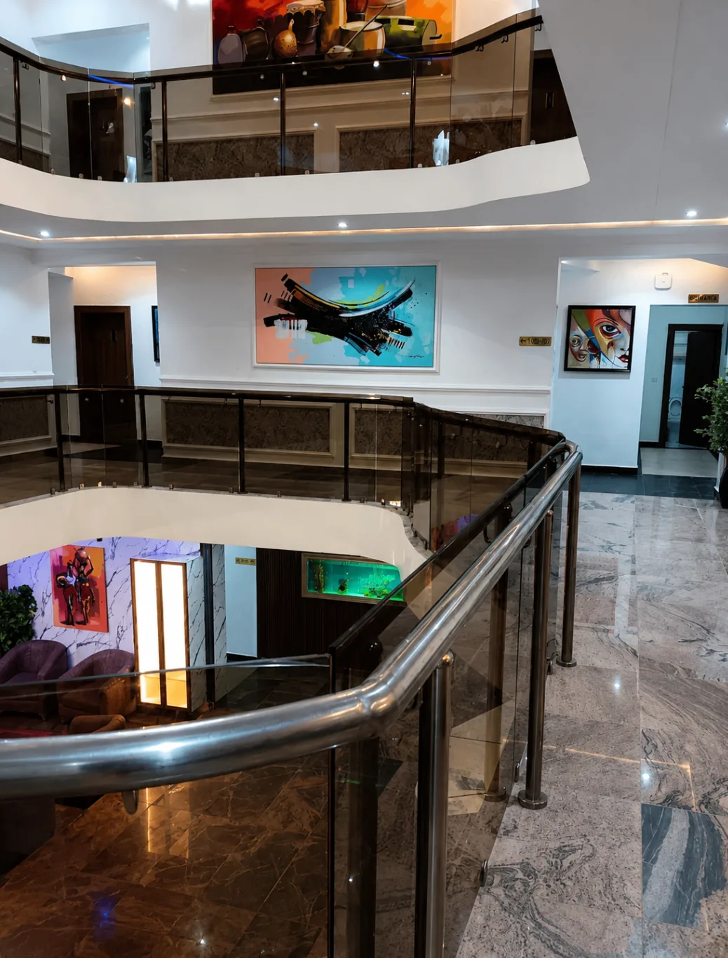 Upper Walkway